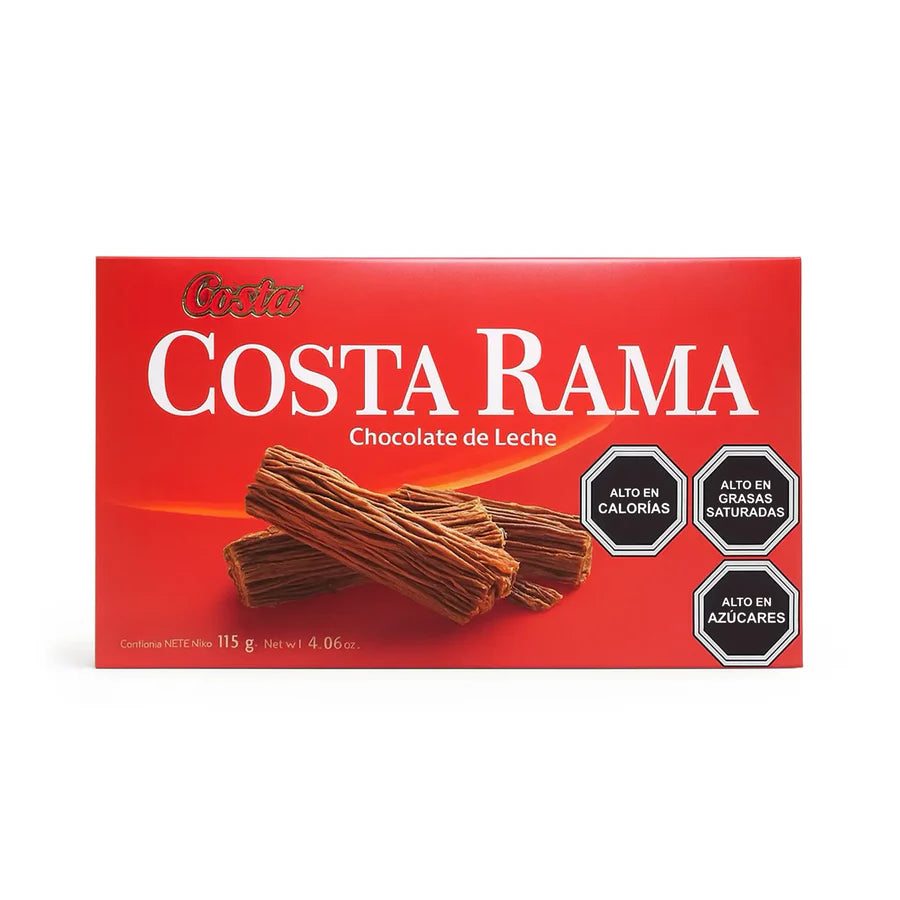 chocolate de leche costa rama marca costa chile