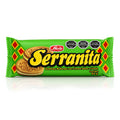 Galleta serranita de chile en estados unidos tipo sandwich rellena con crema sabor limon presentacion de 64 gramos
