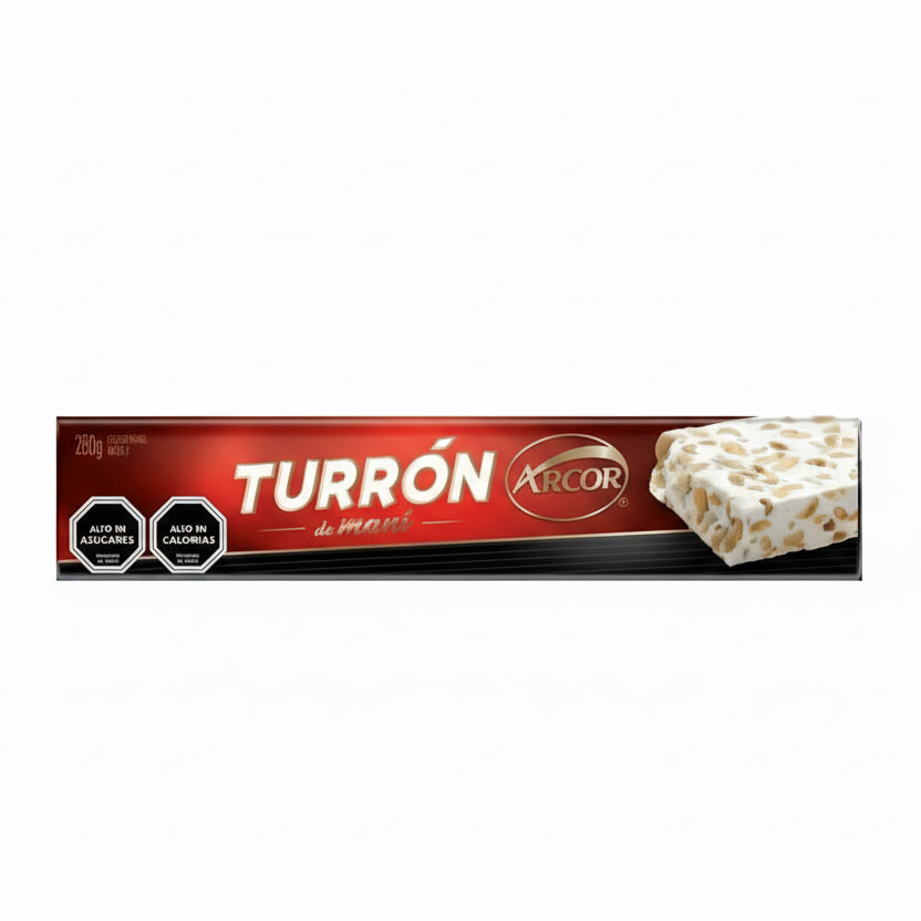 turron de mani arcor chileno