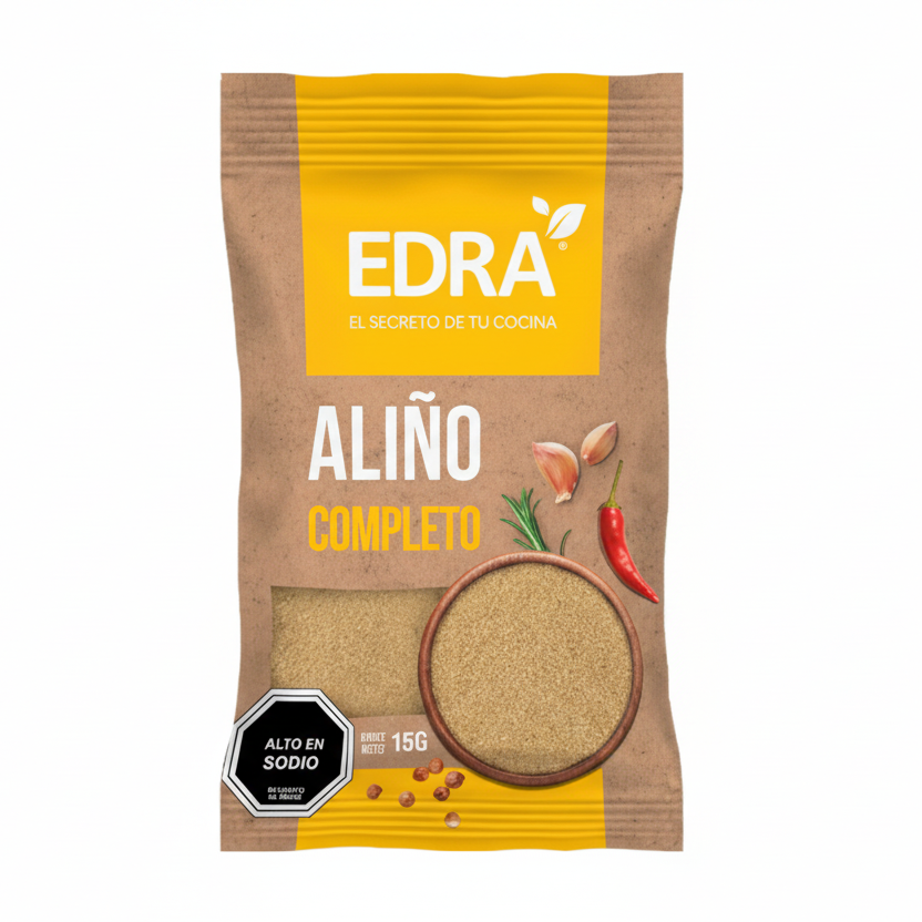 Aliño completo, sazonador para recetas latinas