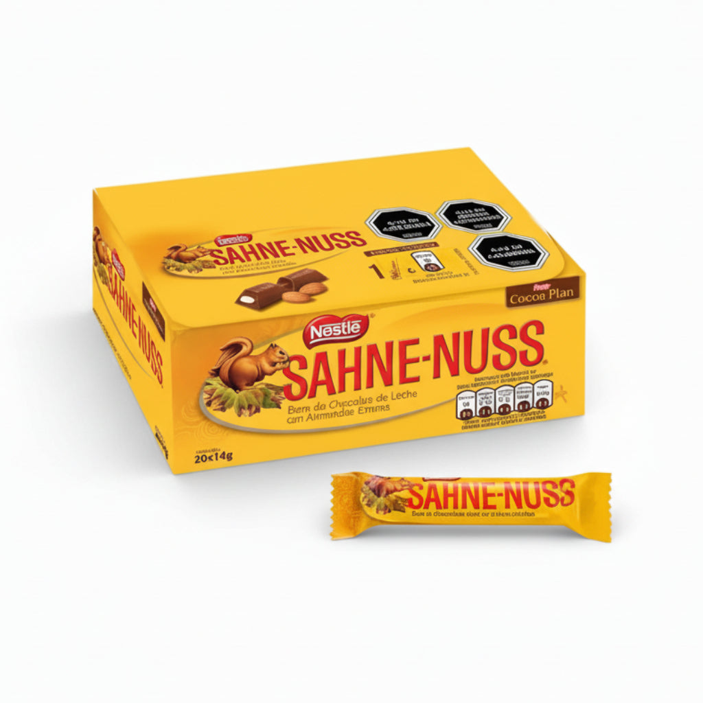 chocolates mini sahnee nuss de nestle de 20 unidades
