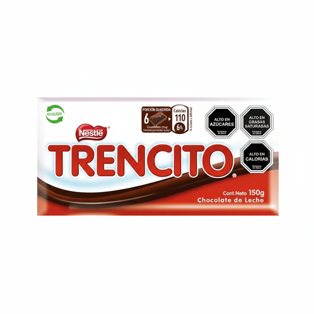 choolate trencito marca nestle originario de chile chileno presentacion dde 150 gramos