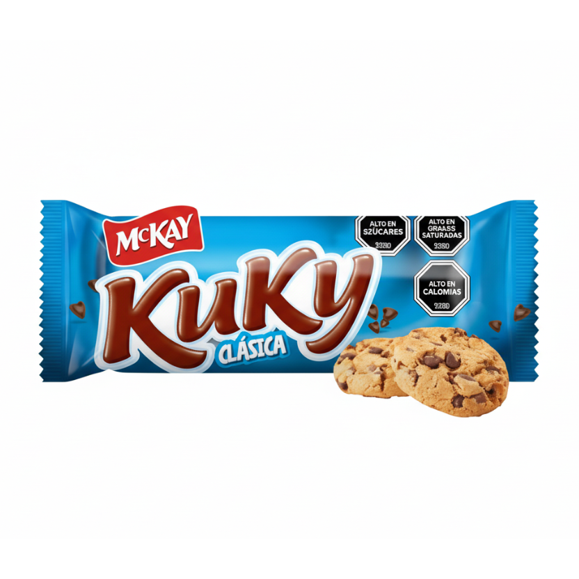 galleta con chispas de chocolate