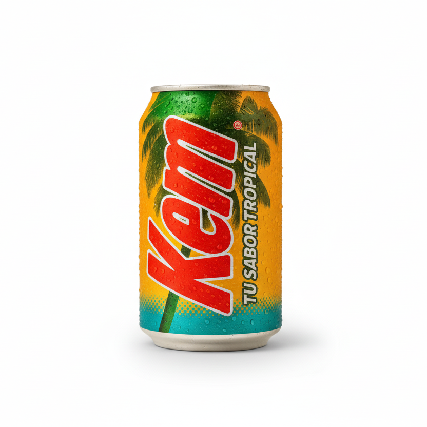 gaseosa Kem sabor Piña, bebida chilena 