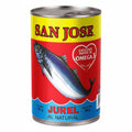 jurel en lata marca san jose presentacion de 425 gramos