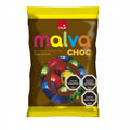 malva choc chilenos marshmellow sabores frutales cubiertos de chocolate presentación de 196 gramos