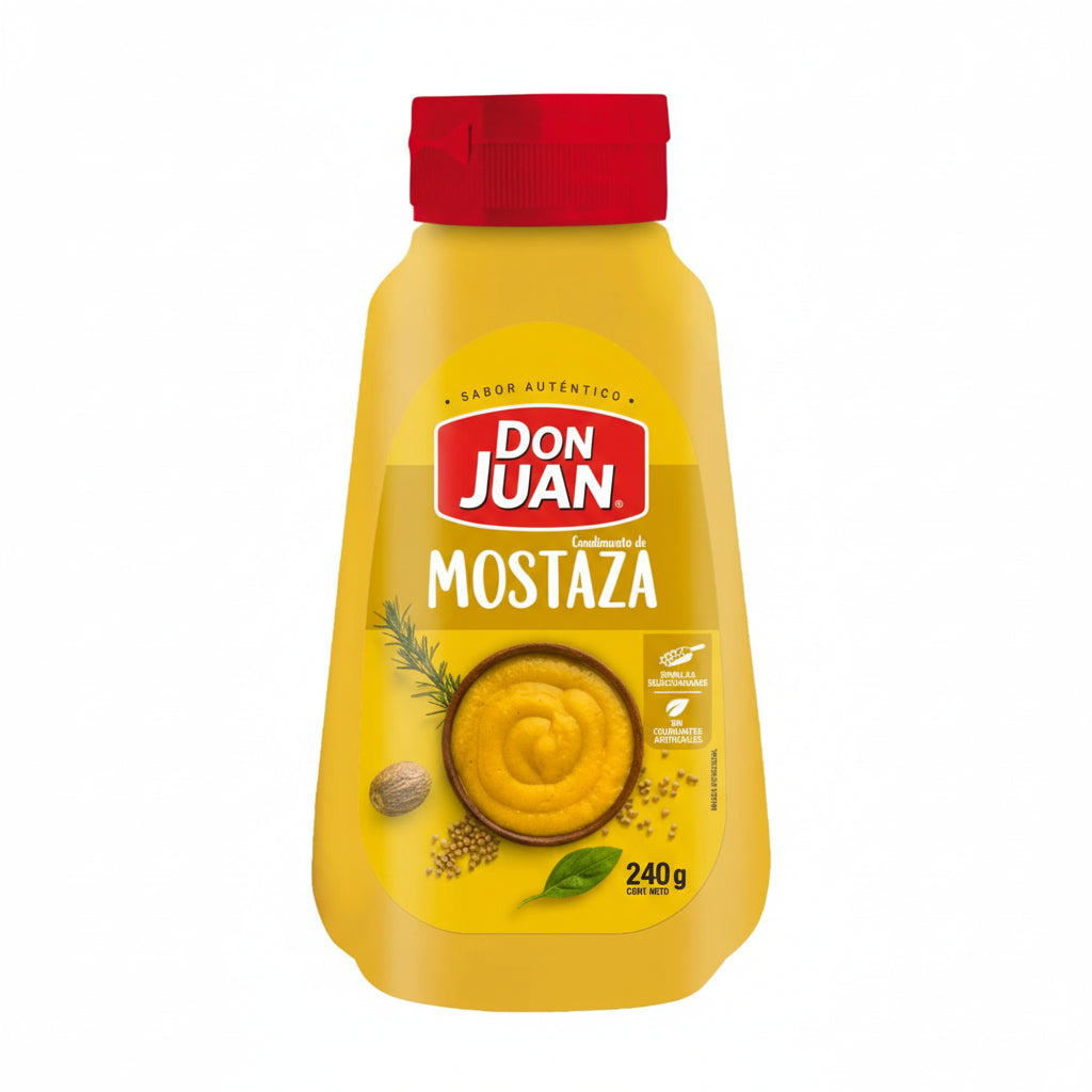 mostaza don juan originario de chile presentación 900gramos